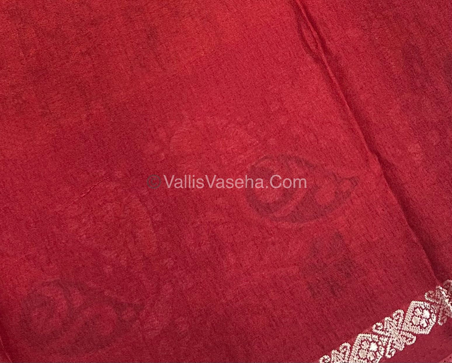Budget Friendly Sarees - Casual Wear Sarees - Crackle Silk - VVCS002