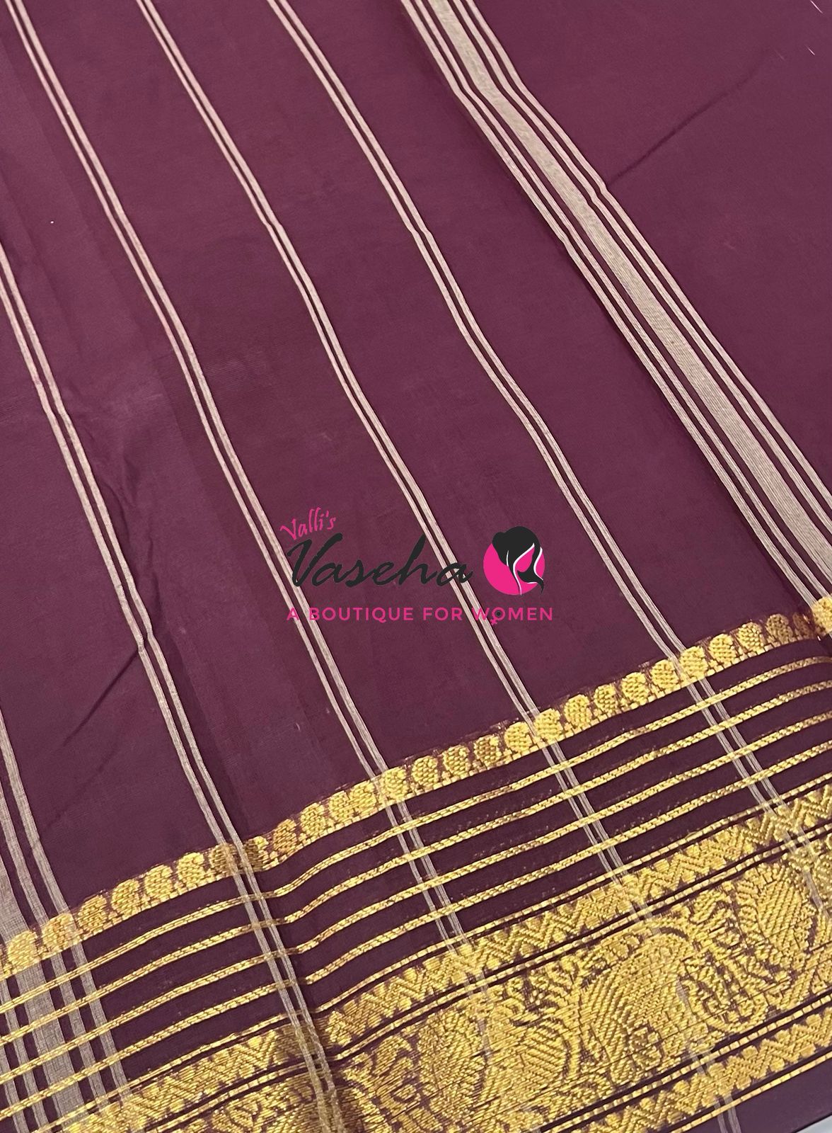 Kanchi Cotton Saree - VVKCS032
