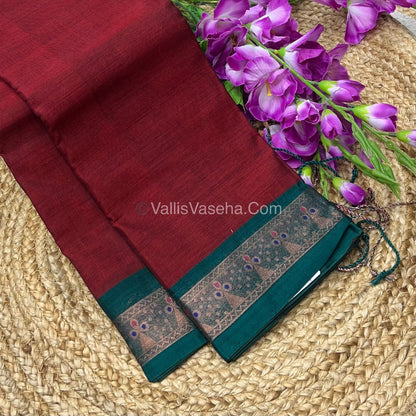 Dhaka Cotton Saree - VVDCS001