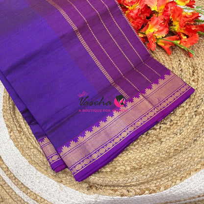 Semi Silk Cotton Saree | Vairavoosi  Design |VVSSC017