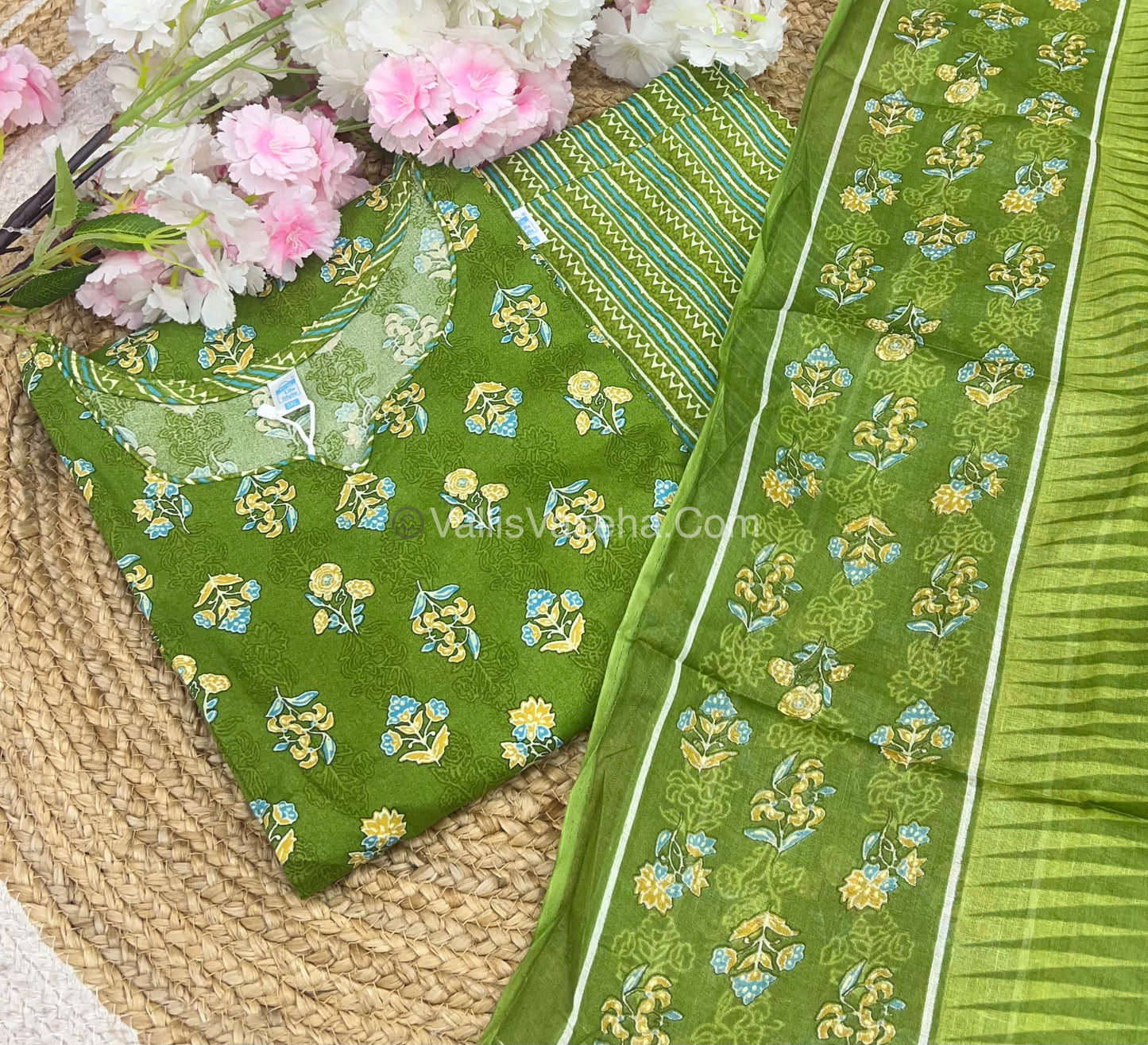 Ready Made - Salwar, Kameez & Duppatta(3pc) - Printed - VVRBS005