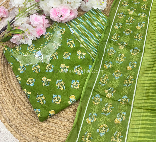 Ready Made - Salwar, Kameez & Duppatta(3pc) - Printed - VVRBS005