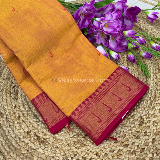 Kanchi Cotton Saree - VVKCS017