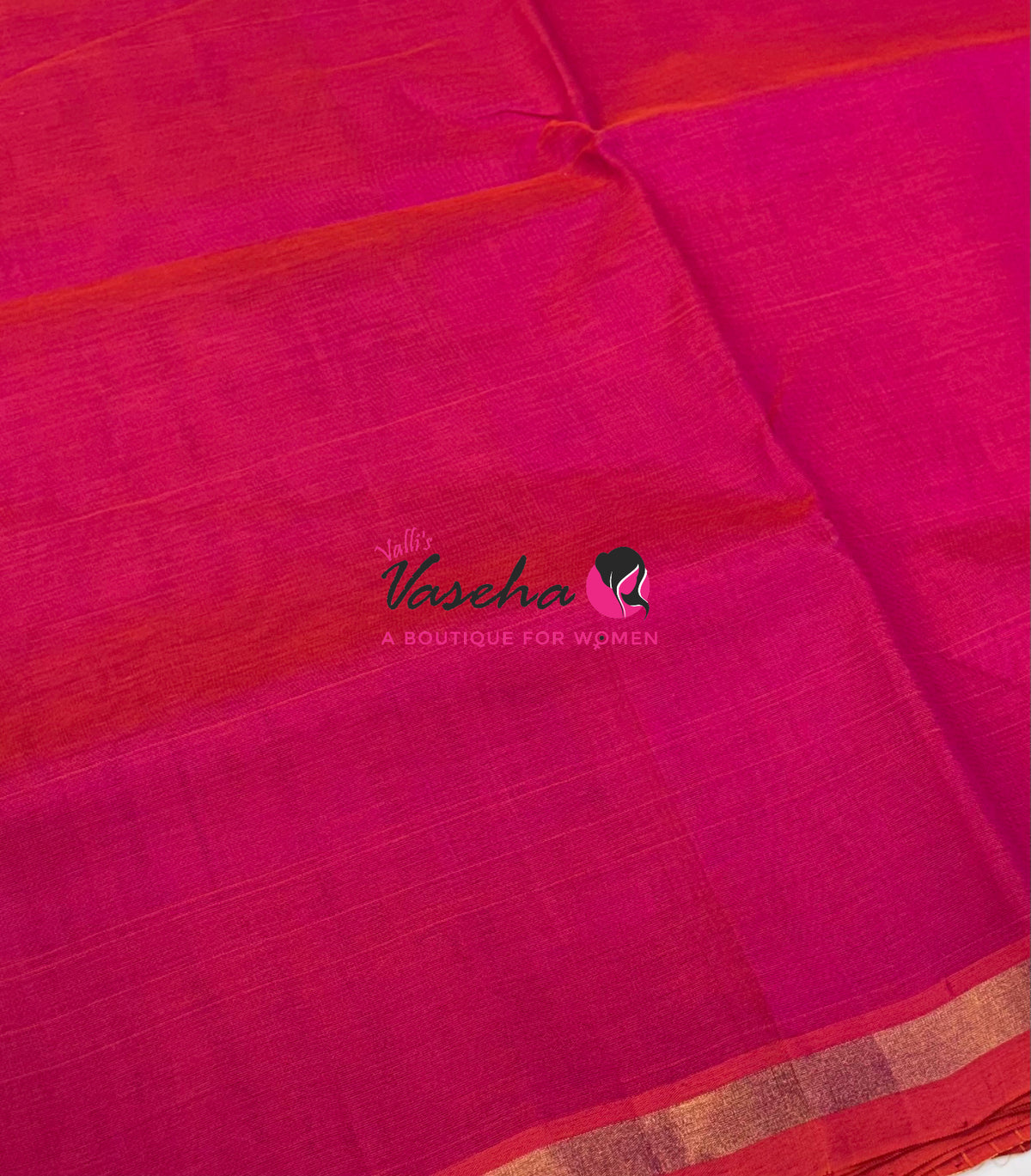 Pure Silk Cotton Sarees - Pink Shade - VVPSC015