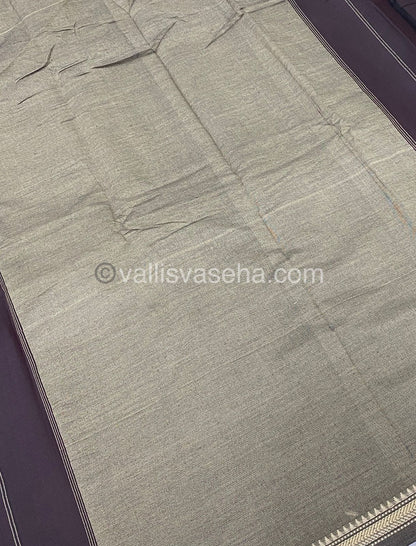Narayanapet Mercerised Cotton Saree - VVNMC001