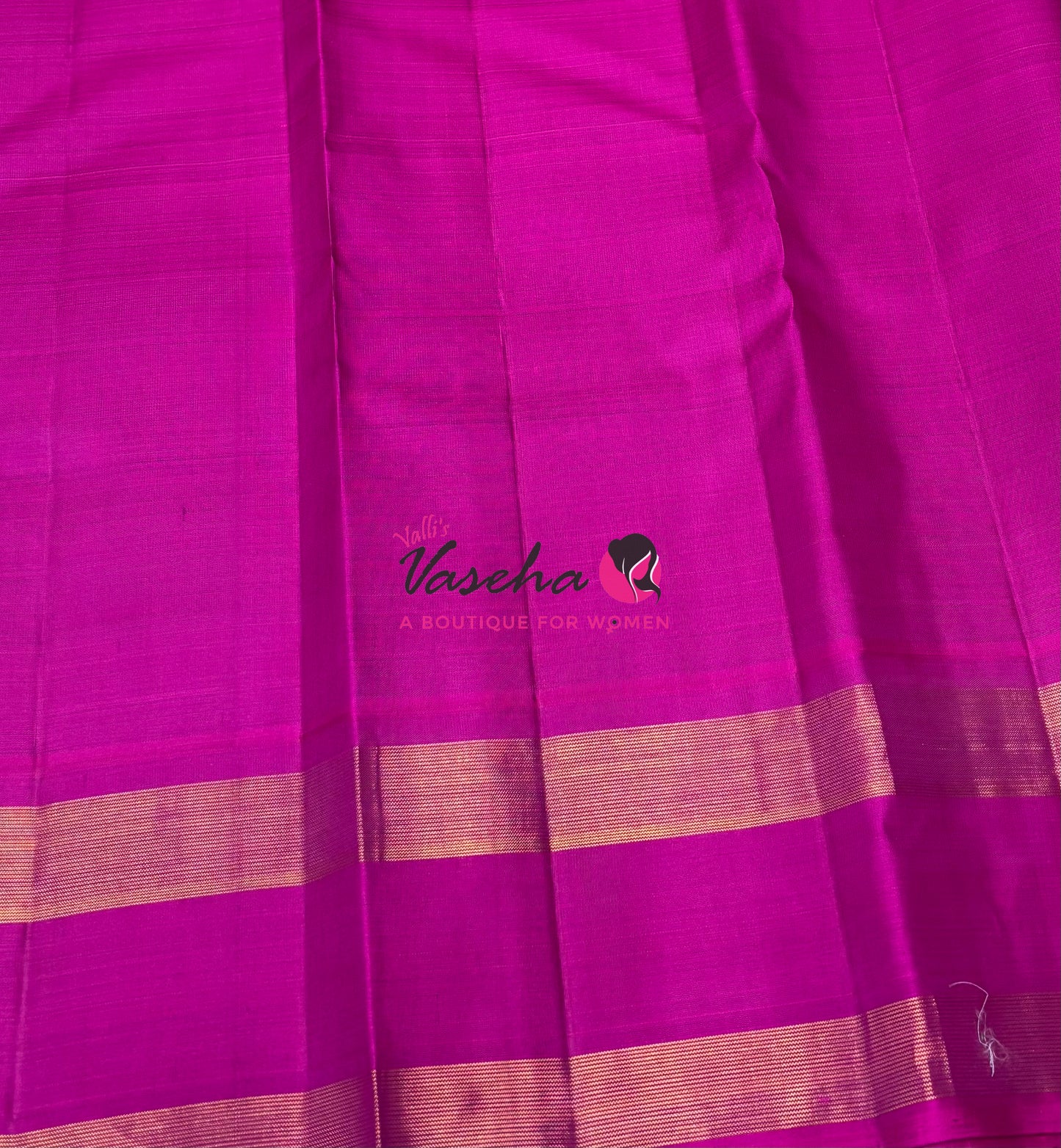 Pure Vintage Korvai Kanchipuram Silk Saree - Yellow/Green & Pink Combo - VVPS069