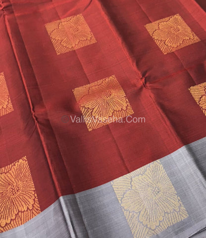 Half Mix - Pure Soft Silk Saree - VVPSS044