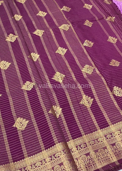 Banarasi - Premium Viscose Georgette Saree - VVPVG002