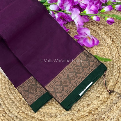 Dhaka Cotton Saree - VVDCS001