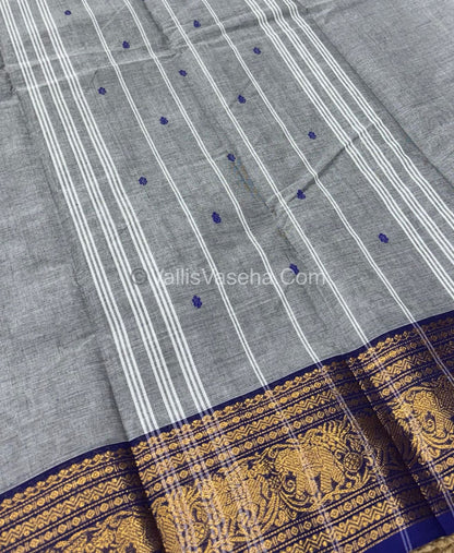 Kanchi Cotton Saree - VVKCS017