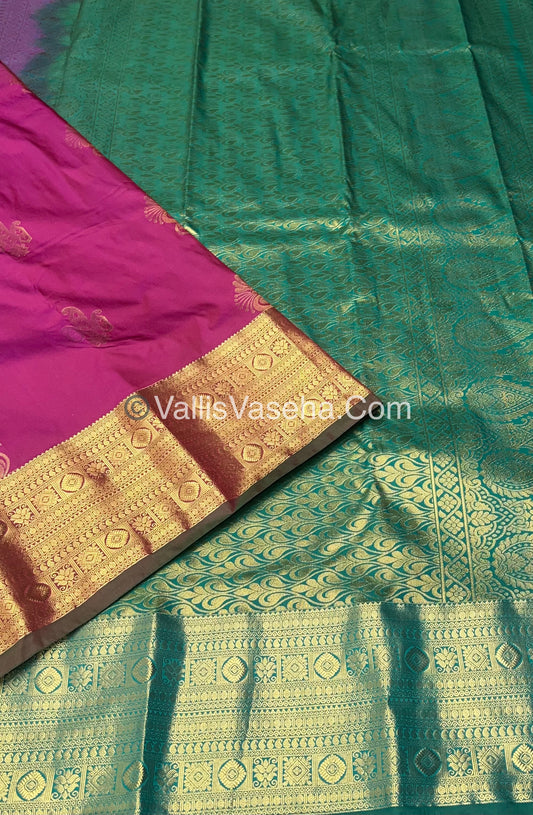 Semi Kanchipuram Soft Silk - VVSSS009