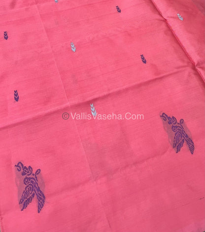 Vazhai Pattu Saree / Banana Pith - With Blouse - VVVPS001