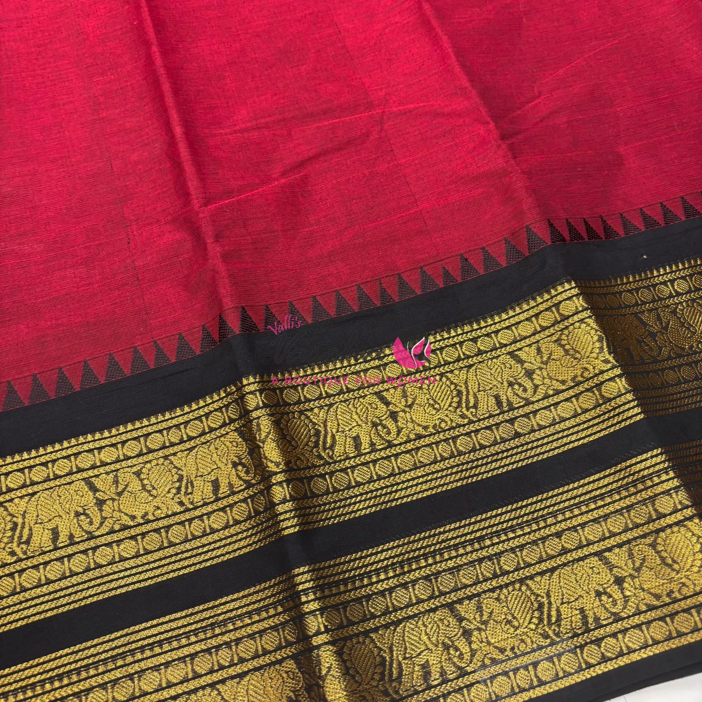 Kanchi Cotton Saree - VVKCS019