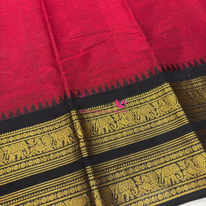 Kanchi Cotton Saree - VVKCS019