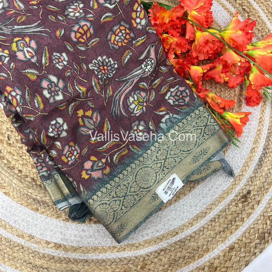 50% less - Offer Saree - Semi DolaSaree   - VVDS006