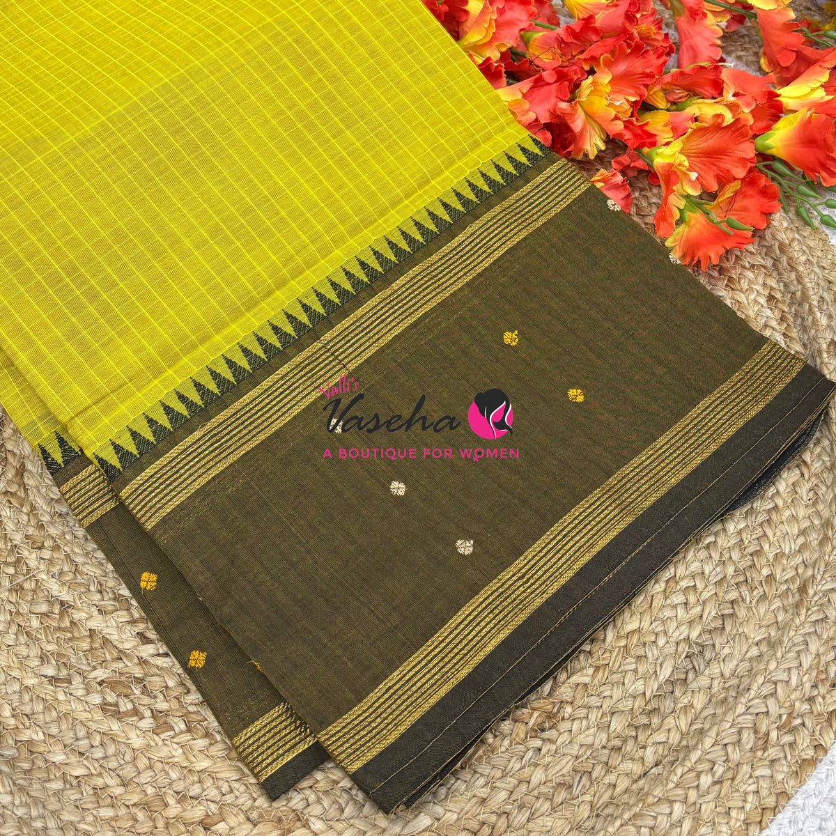 Chettinadu Cotton Saree - VVCCS003