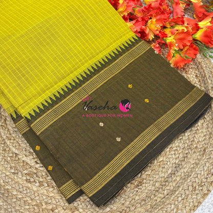 Chettinadu Cotton Saree - VVCCS003