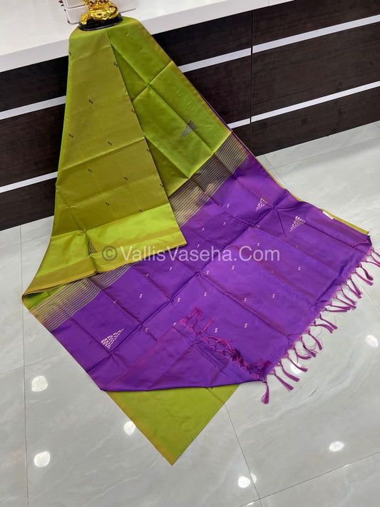Vazhai Pattu Saree / Banana Pith - With Blouse - VVVPS001