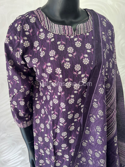 Ready Made - Salwar, Kameez & Duppatta(3pc) - Printed - VVRBS005