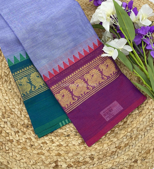 Kanchi Cotton Saree - VVKCS006