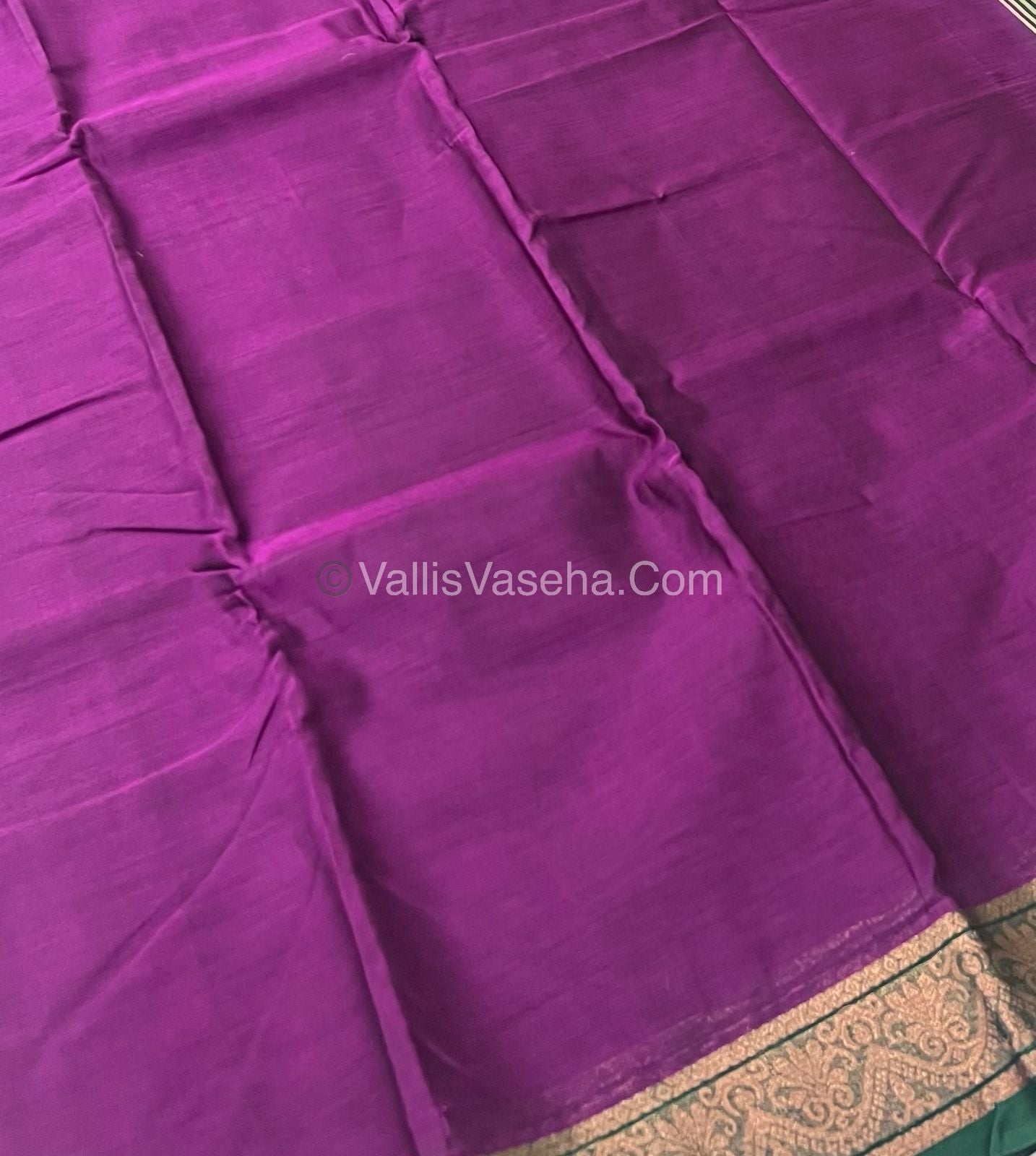 Dhaka Cotton Saree - VVDCS001