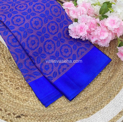 Mixed Cotton Brasso Saree - VVBS001