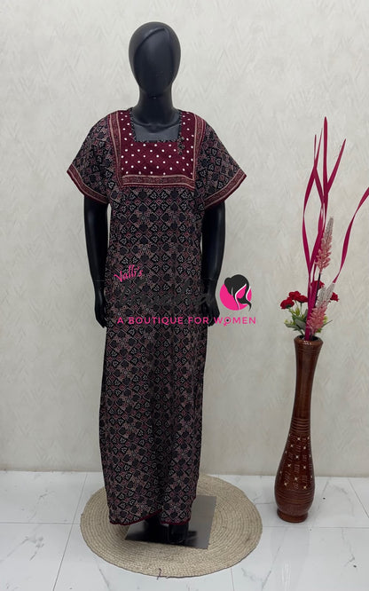 XL  Size - Nighties - Nighties - VVJN001