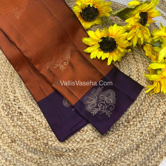 Half Mix - Pure Soft Silk Saree - VVPSS030
