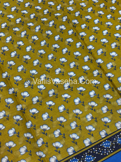 Pure Cotton Voile Saree | VVPVC003