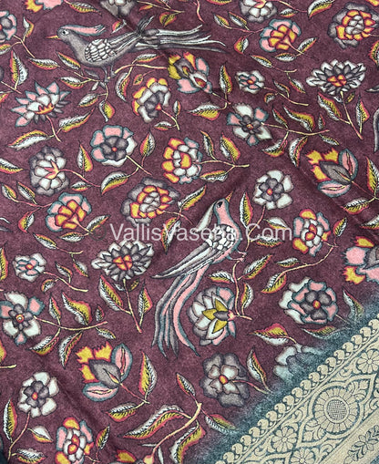 50% less - Offer Saree - Semi DolaSaree   - VVDS006
