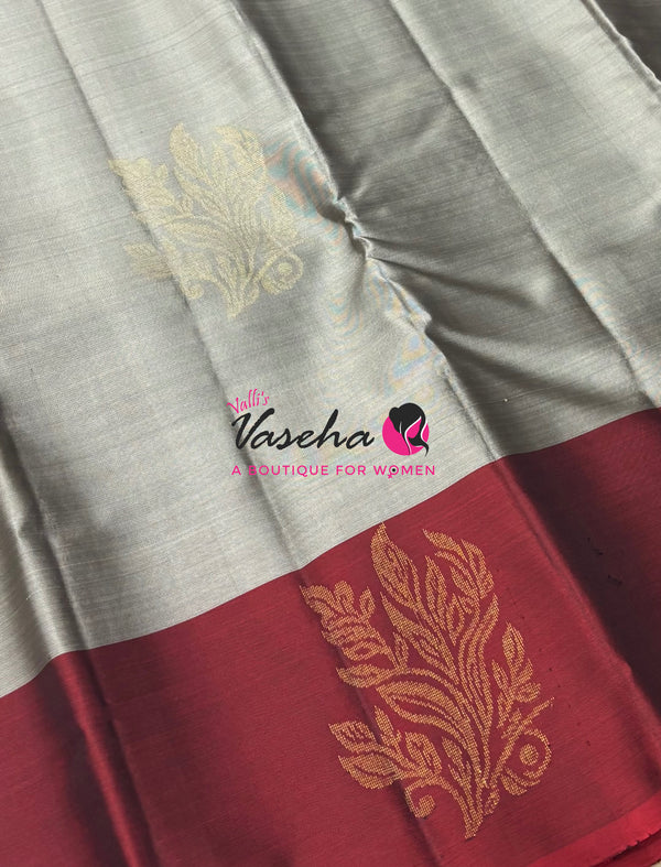 Half Mix - Pure Soft Silk Saree - VVPSS104