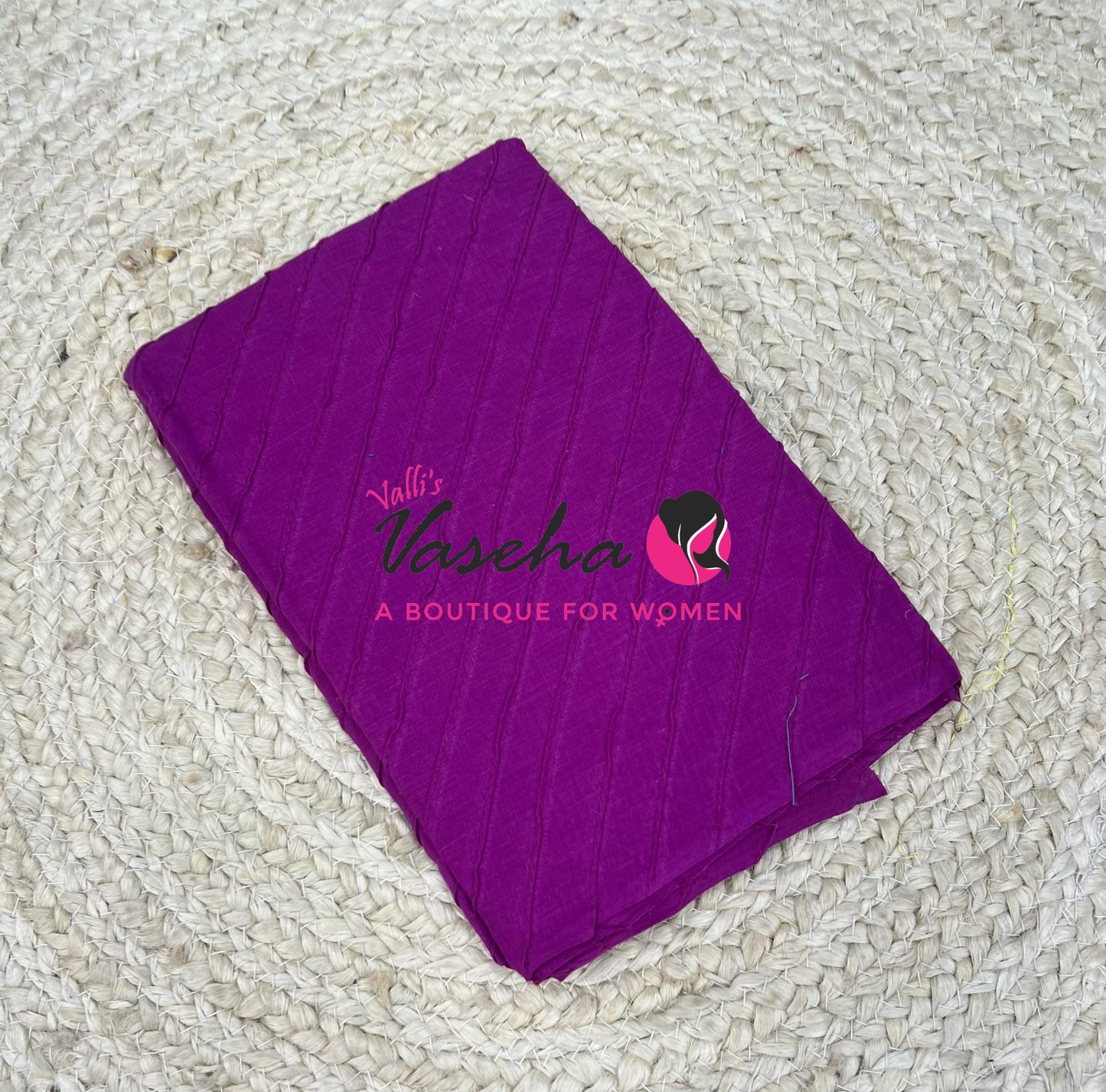 Blouse Bit - Pintec Plain  - Cross Lines - 1 mtr - VVBPC001