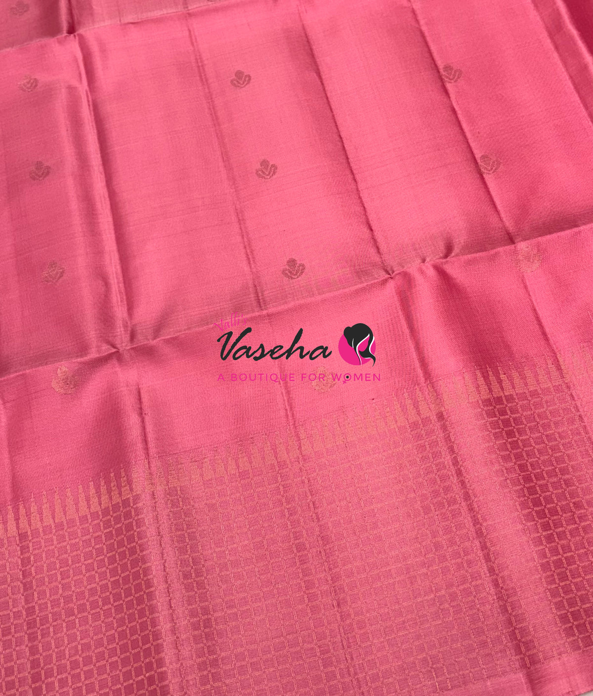 Pure Soft Silk Saree - Pink Shade - VVPSS132