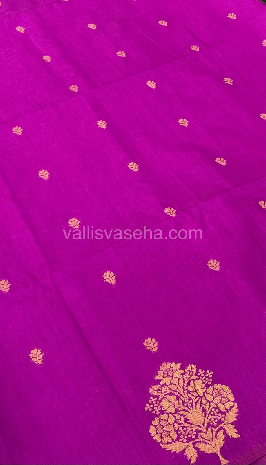 Mulberry Semi Silk - Purplish Pink Shade - VVMS001