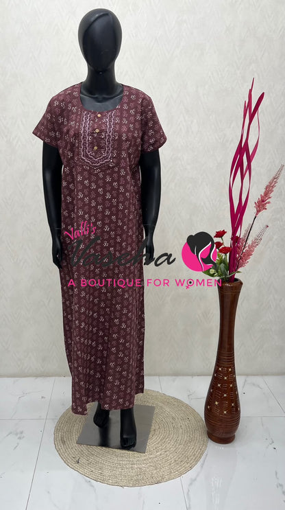 Free Size - Nighties - VVJN001