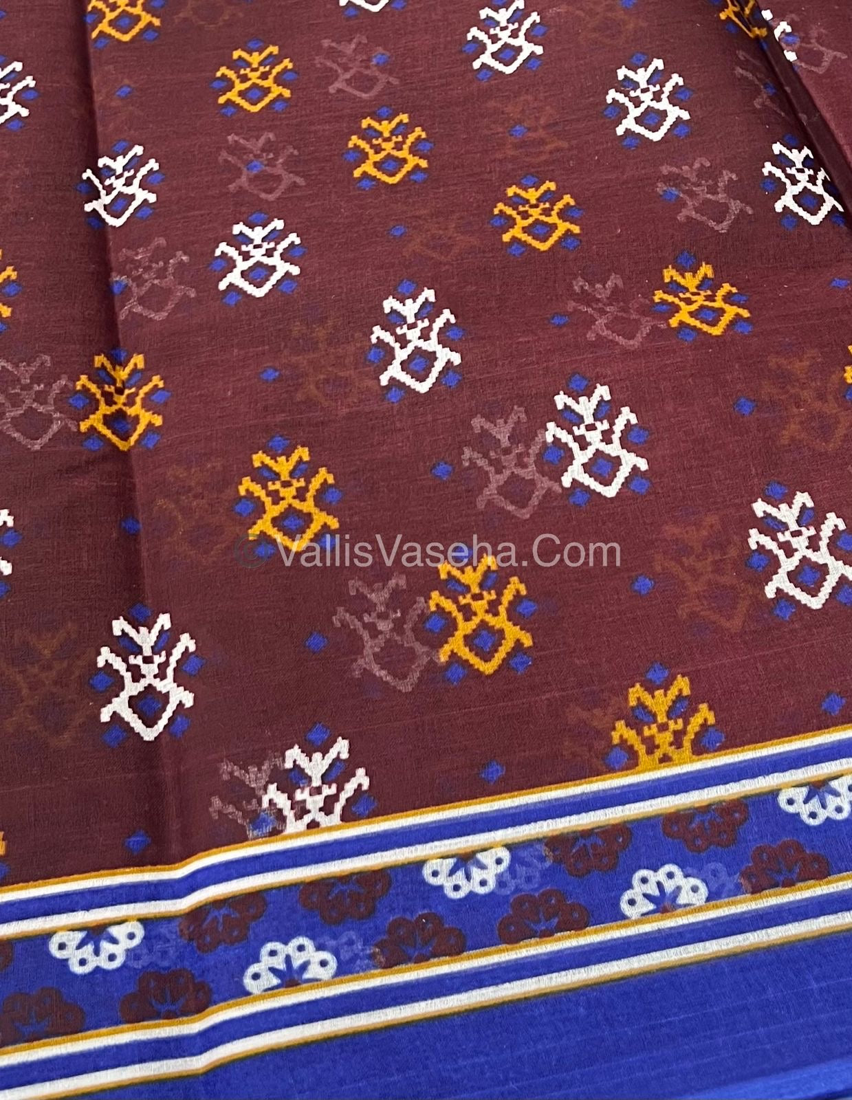 Pure Cotton Voile Saree | VVPVS001