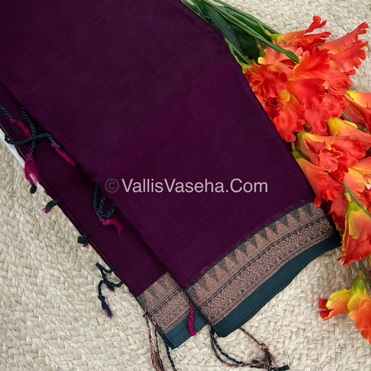 Dhaka Cotton Saree - VVDCS002
