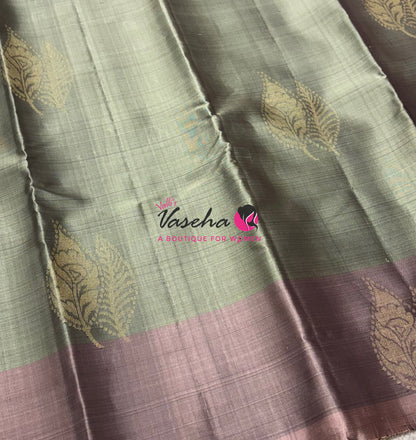 Half Mix - Pure Soft Silk Saree - VVPSS083