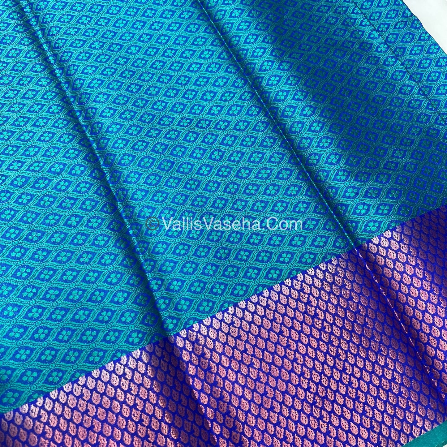 30% less - Offer Saree -  semi Banarsi silk Saree - VVDS006