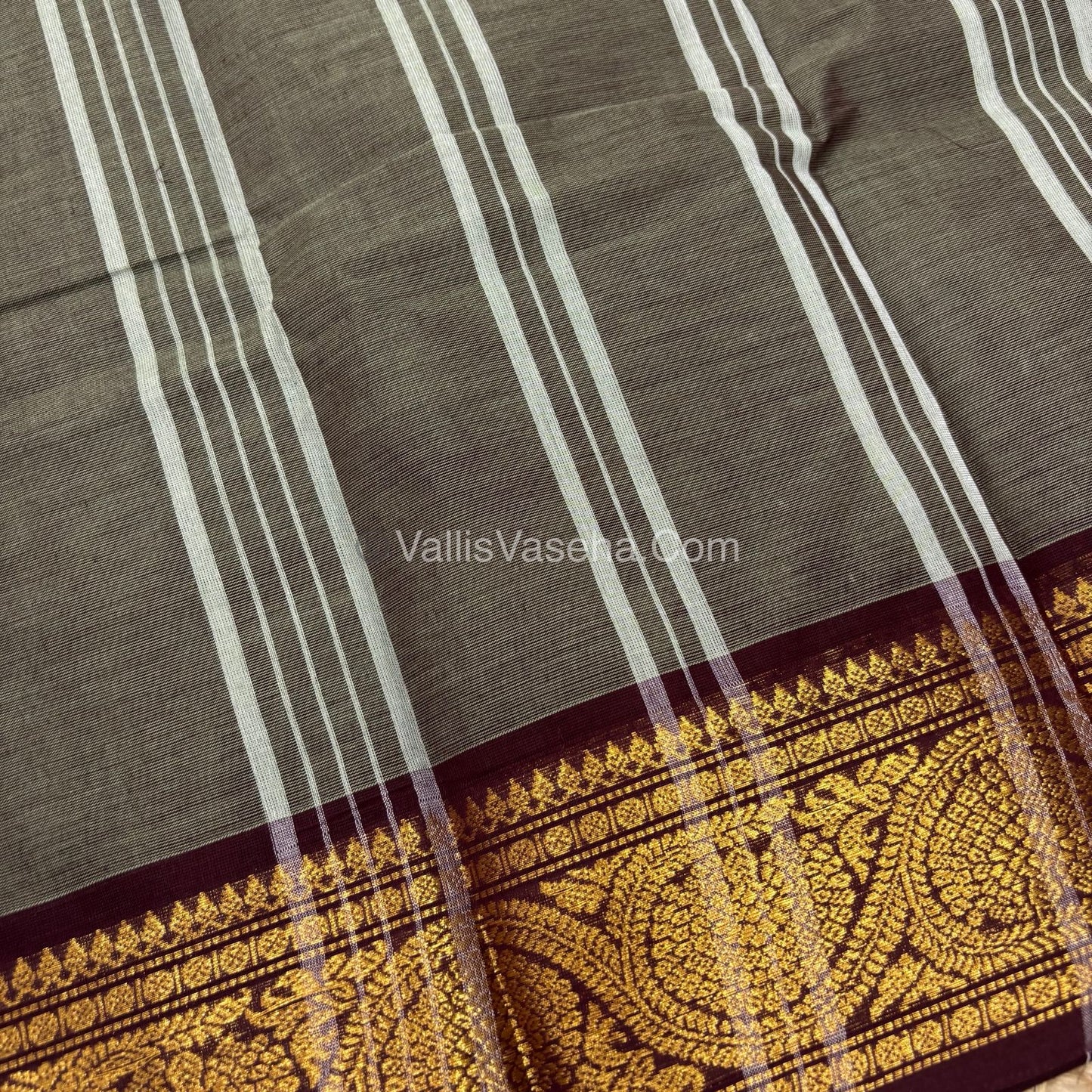 Kanchi Cotton Saree - VVKCS018