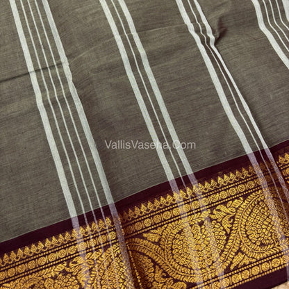 Kanchi Cotton Saree - VVKCS018
