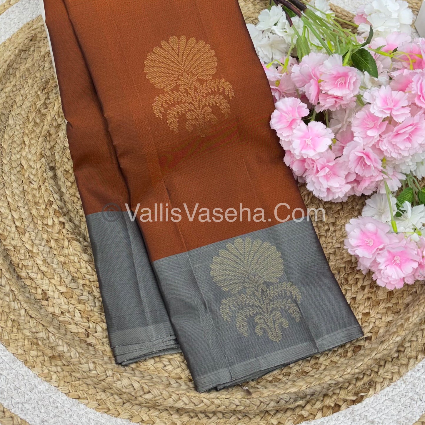 Half Mix - Pure Soft Silk Saree - VVPSS075