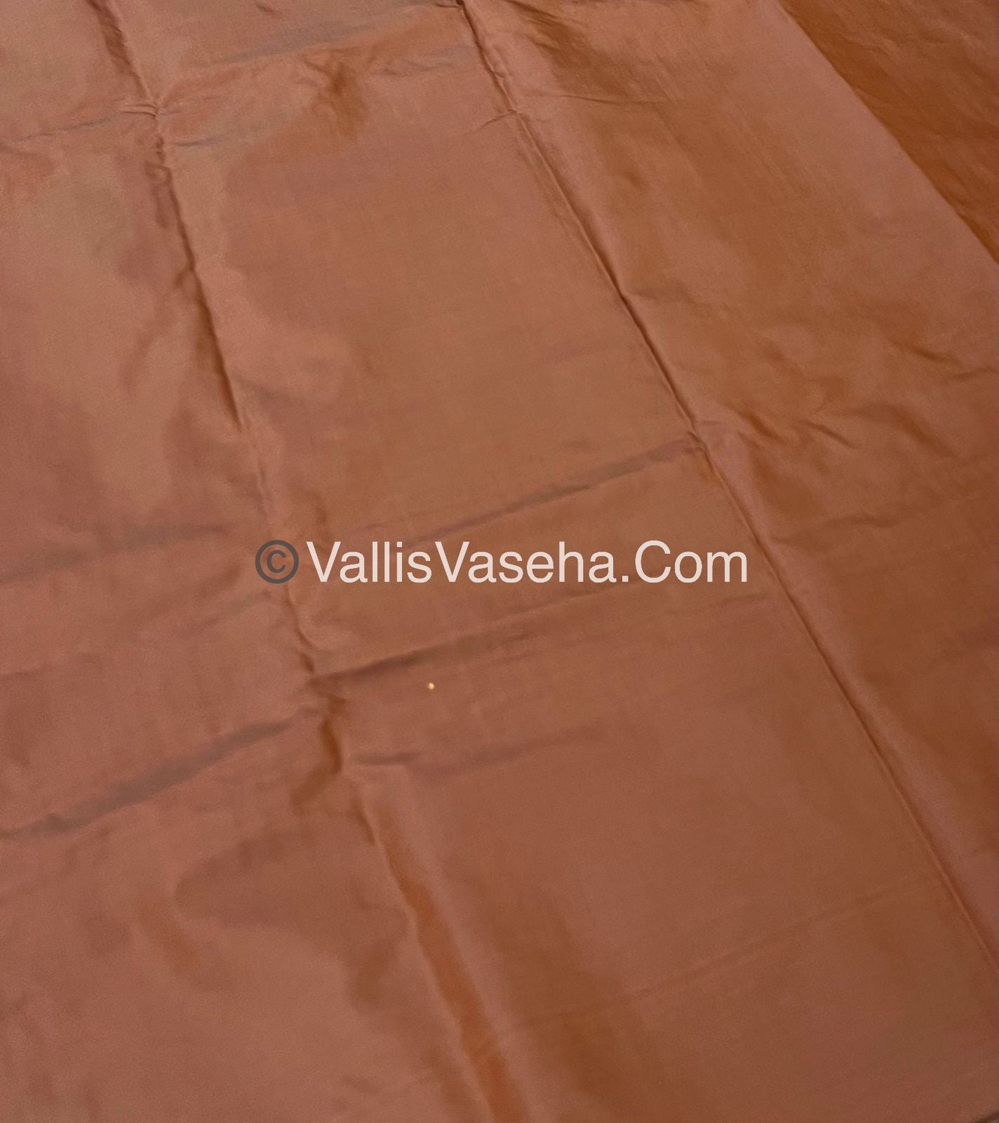 Semi Silk Saree - Aarani Pattu Style - VVSSS005