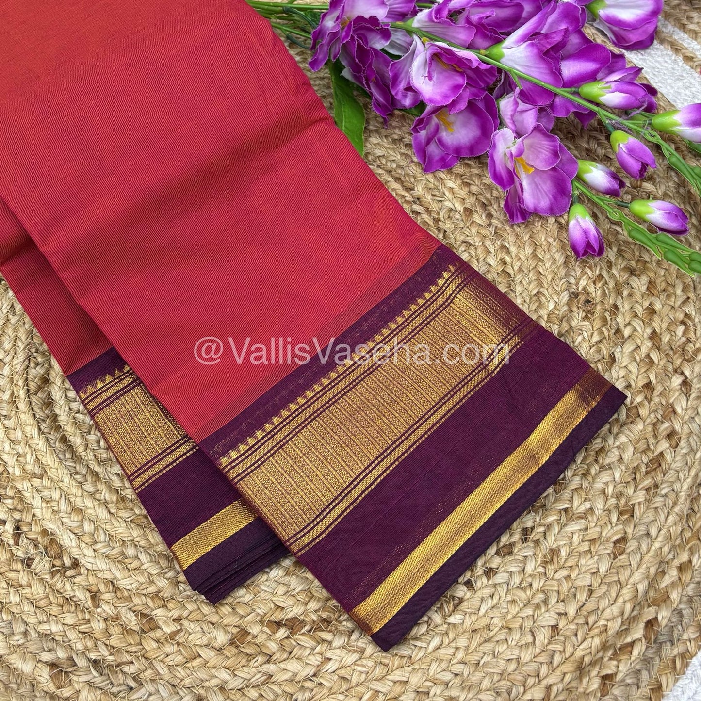 Kanchi Cotton Saree - VVKCS016