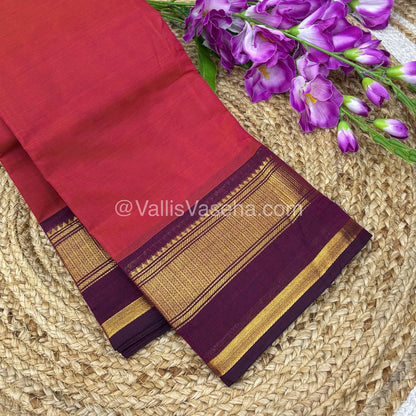 Kanchi Cotton Saree - VVKCS016