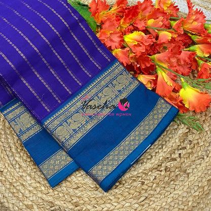Kanchi Cotton Saree - VVKCS033