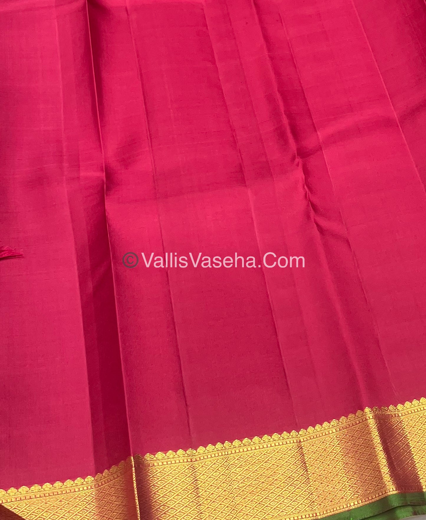 Pure Kanchipuram Silk Saree - Maroonish Red Shade - VVPS011