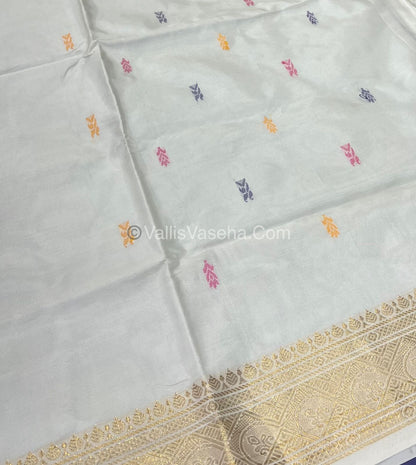 Vazhai Pattu Saree / Banana Pith - With Blouse - VVVPS001