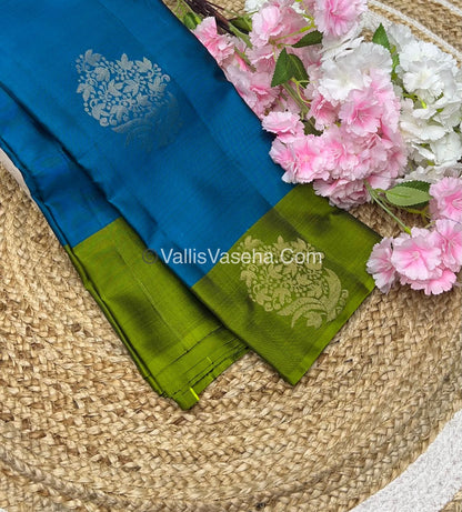 Half Mix - Pure Soft Silk Saree - VVPSS040