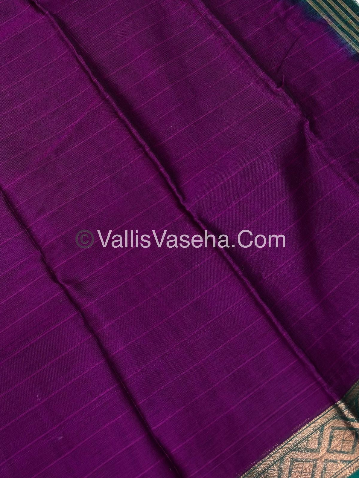Dhaka Cotton Saree - VVDCS002